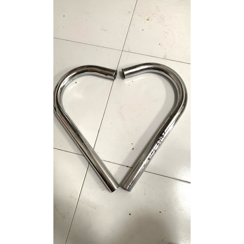 Leher Pipa Gulu Sambungan Knalpot Honda CB125 CB 125 Twin Original Ori Used Bekas