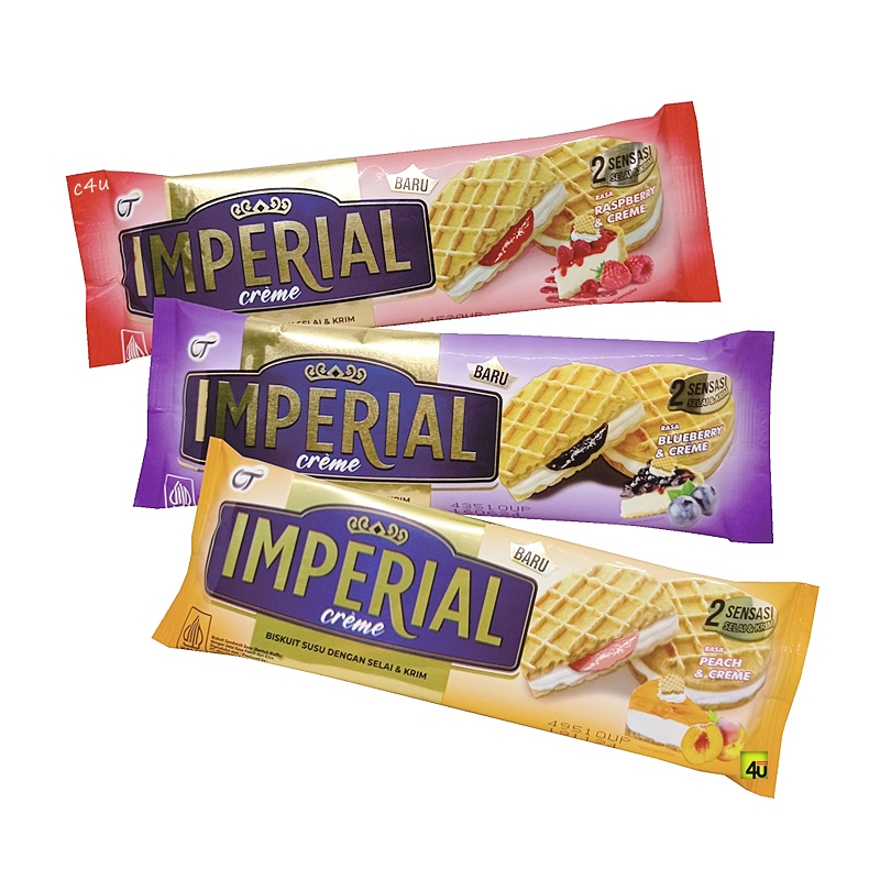 

Imperial Creme - Biskuit dengan Selai dan Krim - 1 SACHET