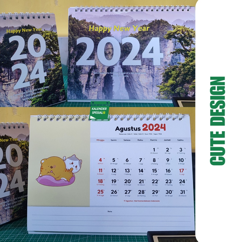 

iskn Prm PRM KALENER MEJA 224 PREMIUM TERMURAH KALENER UUK ARP