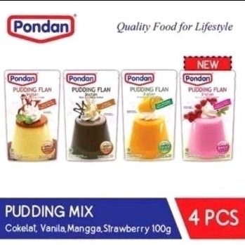 

Pudding flan instan PONDAN 100 Gr