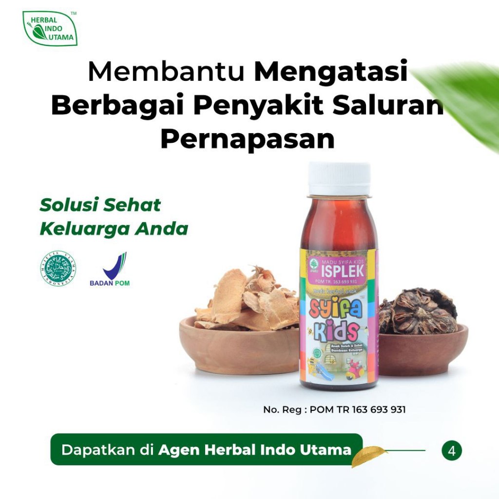 

Syifa Kids Isplek Madu Anak Herbal 100 ml