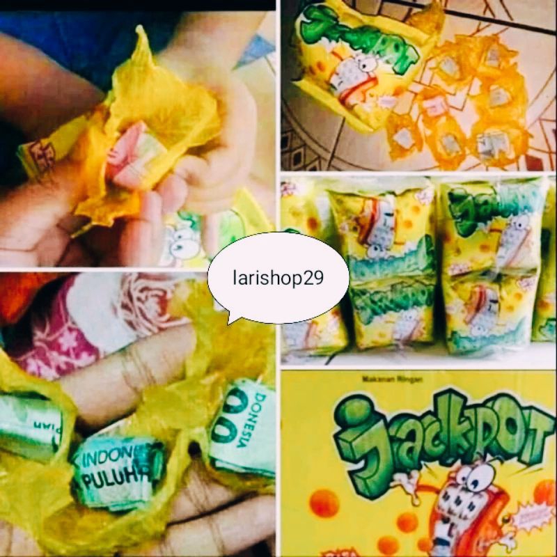 

CIKI BERHADIAH JACKPOT BERHADIAH UANG TUNAI 1dus isi 4pak 40pcs