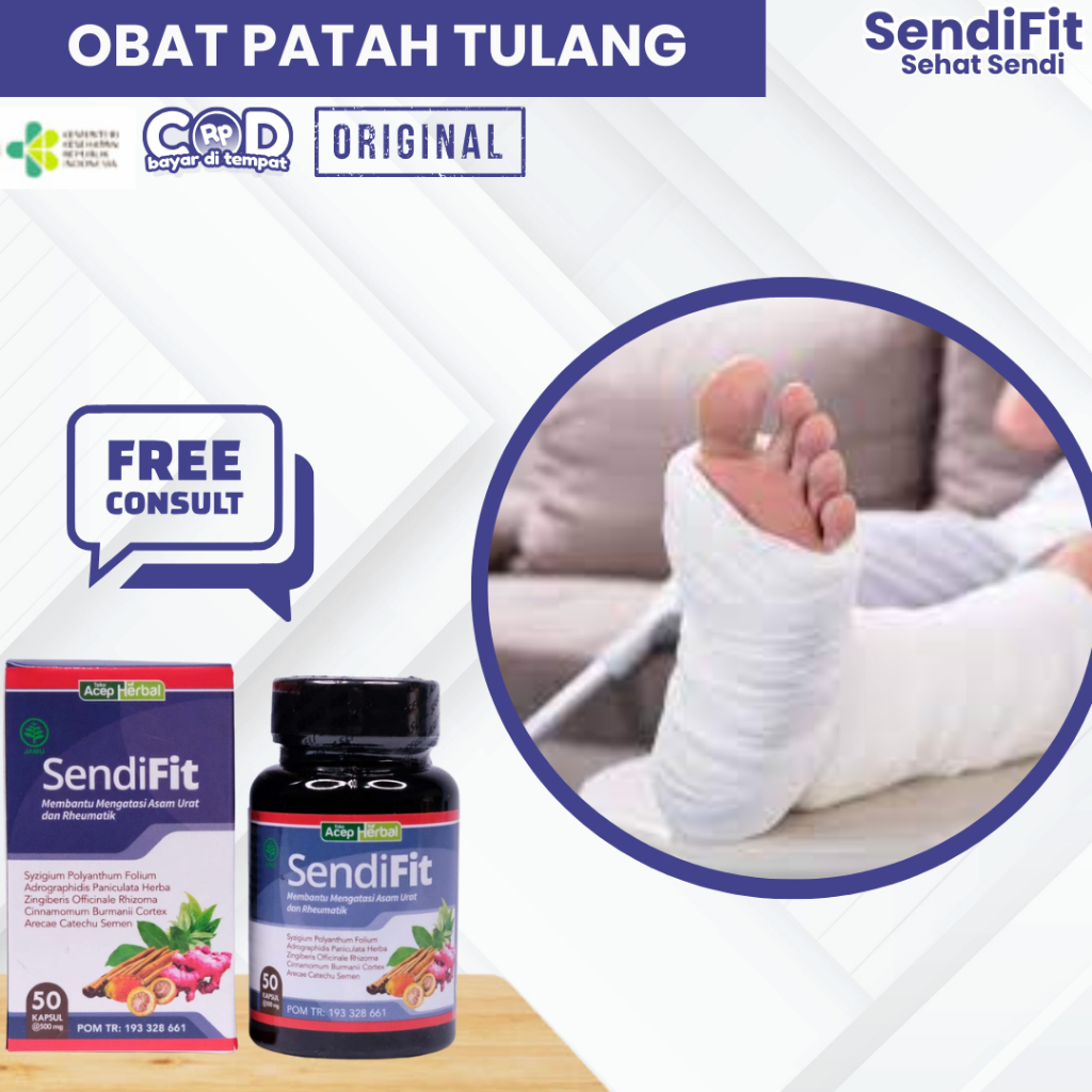 Obat Patah Tulang, Obat Patah Tulang Akibat Jatuh Kecelakann, Penyembuhan Tulang Bergeser, Obat Tula
