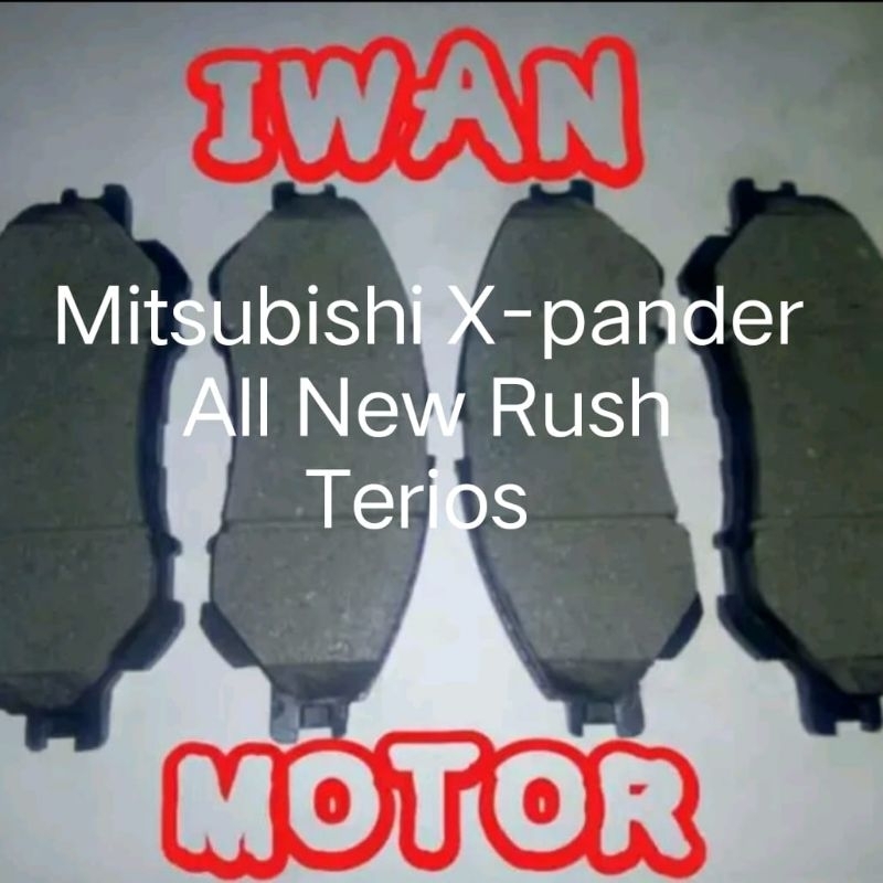 Kampas Rem Depan Mitsubishi X-pander / All New Rush - Terios / All New Livina