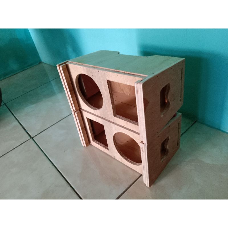 paket 2 box line array 4inch 4in 4"