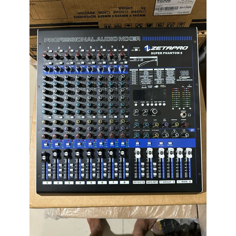 Mixer Analog ZETAPRO SUPER PHANTOM 8