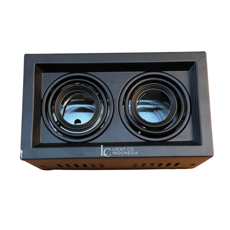 [ LIGHTCO INDONESIA ] Downlight Outbow 2lampu kotak / downlight outbow 2lp MR16
