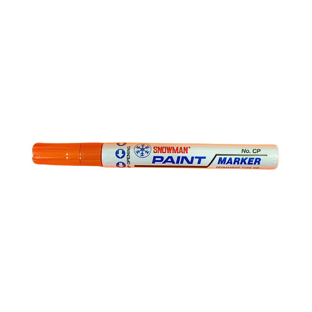 

Spidol Paint Marker SNOWMAN CP-12 Orange (0251711)