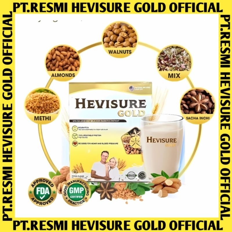 

HEVISURE GOLD SUSU MILK OBAT DIABETESKENCING MANIS TURUNKAN KADAR GULA SEKETIKA