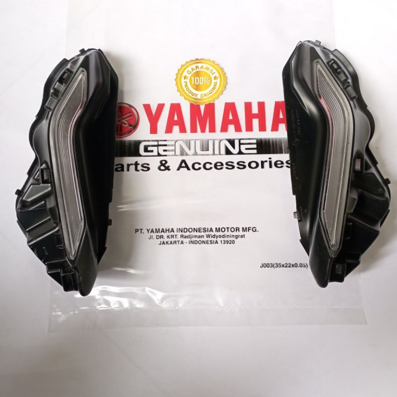 mika kaca lampu alis senja r15 v4 original