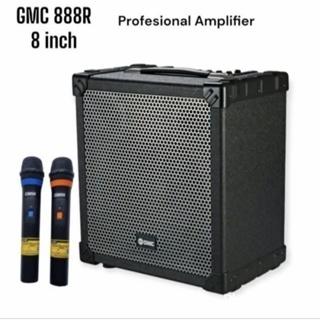SPEAKER PORTABLE KARAOKE GMC 8 INCH 888R