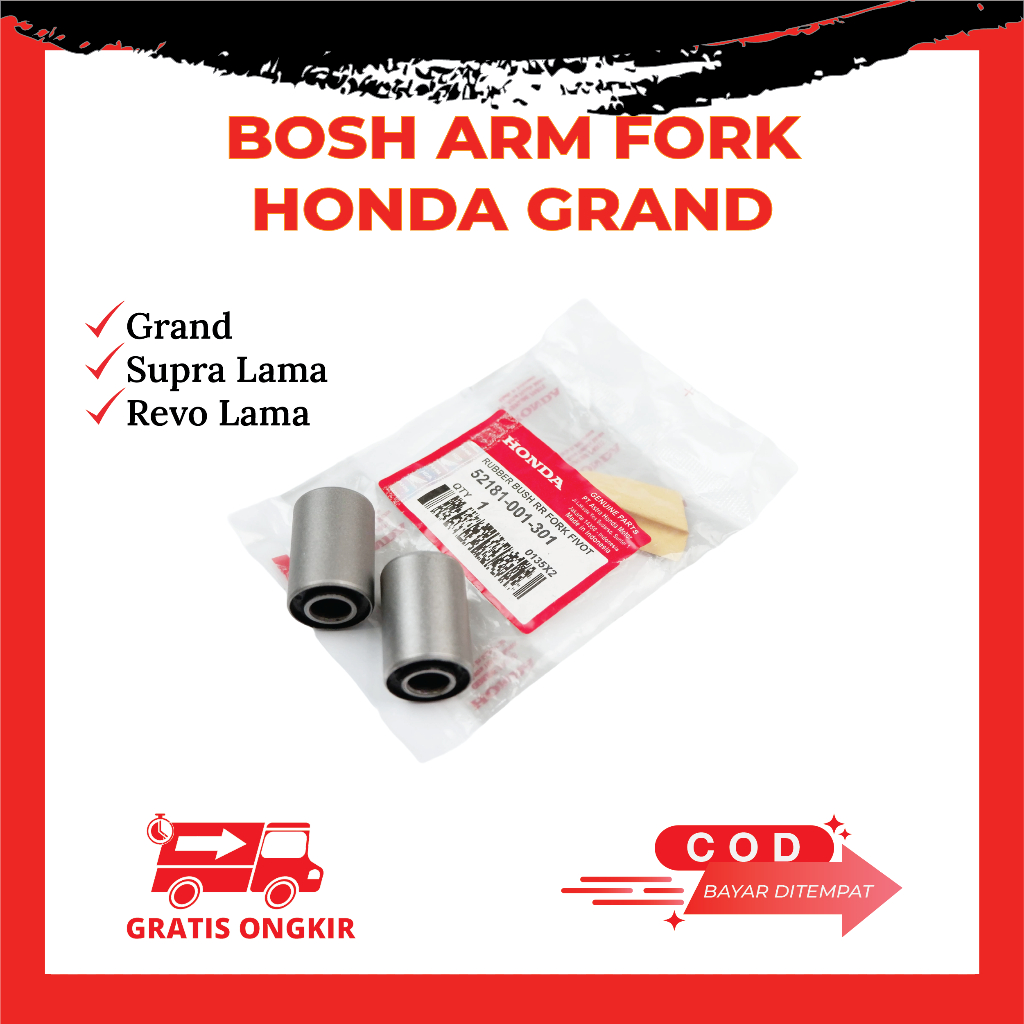 Bosh Fork Arm Supra Grand Legenda Prima Supra Fit Lama Supra X 100 WIN Bos Aram Bush Arm Sasis ORI