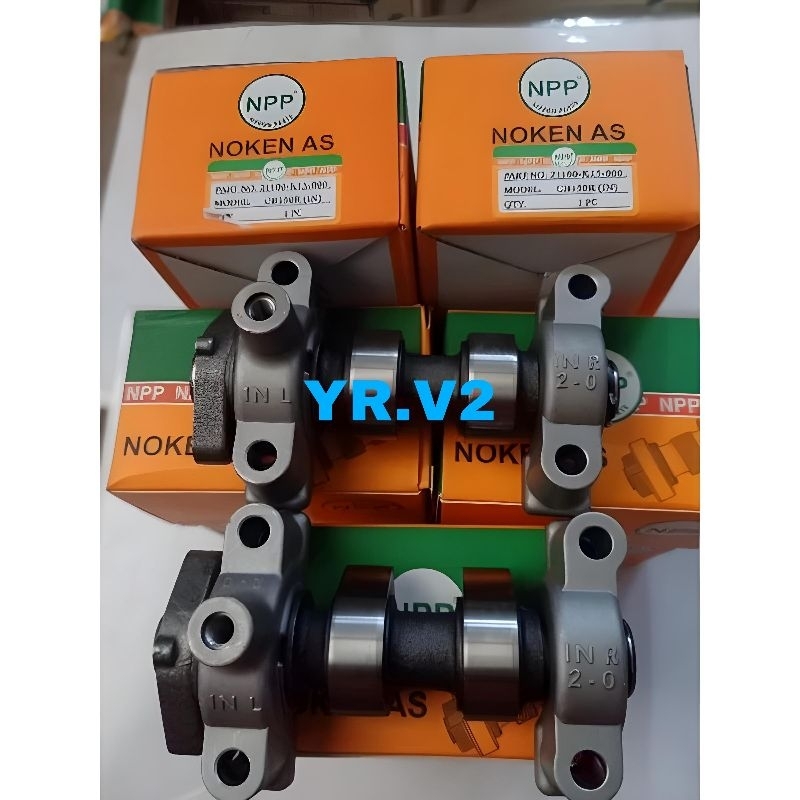 NOKEN AS CAMSHAFT SET 2PCS CB 150 R CBR 150 R OLD K15 IN EX ORI NPP