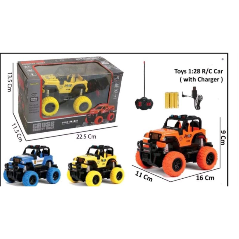 MAINAN MOBIL REMOTE CONTROL - MOBIL JEEP REMOTE CONTROL