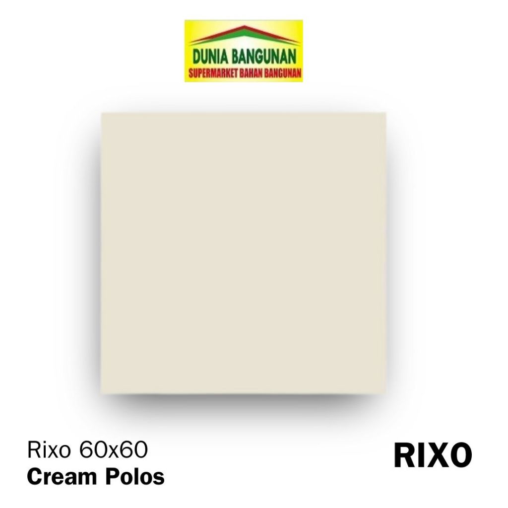 Rixo Cream Polos KW 1 60X60 Granit Lantai