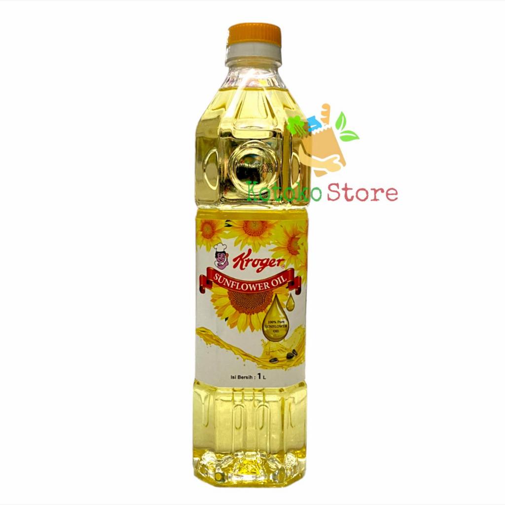 

Kroger Sunflower Oil / Minyak Bunga Matahari Kroger 1 Liter