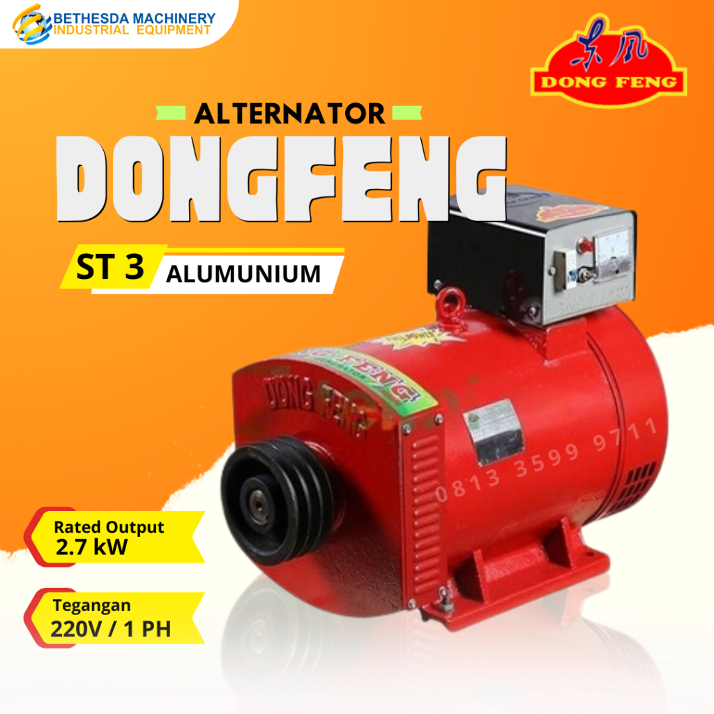 Alternator Dongfeng ST3 Dong feng ST 3 / Generator 3 kVA