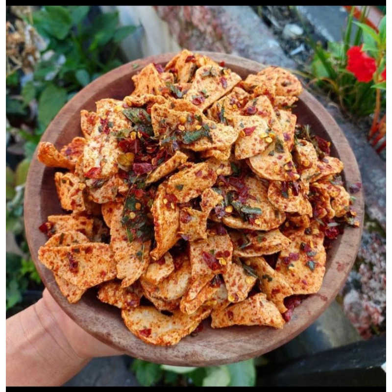 

basreng koin/Pipih bumbu melimpah 100gr