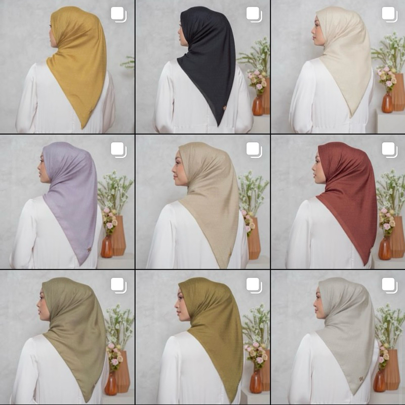 HL Signature Emboss Scarf By Heaven Lights HL Heavenlights light