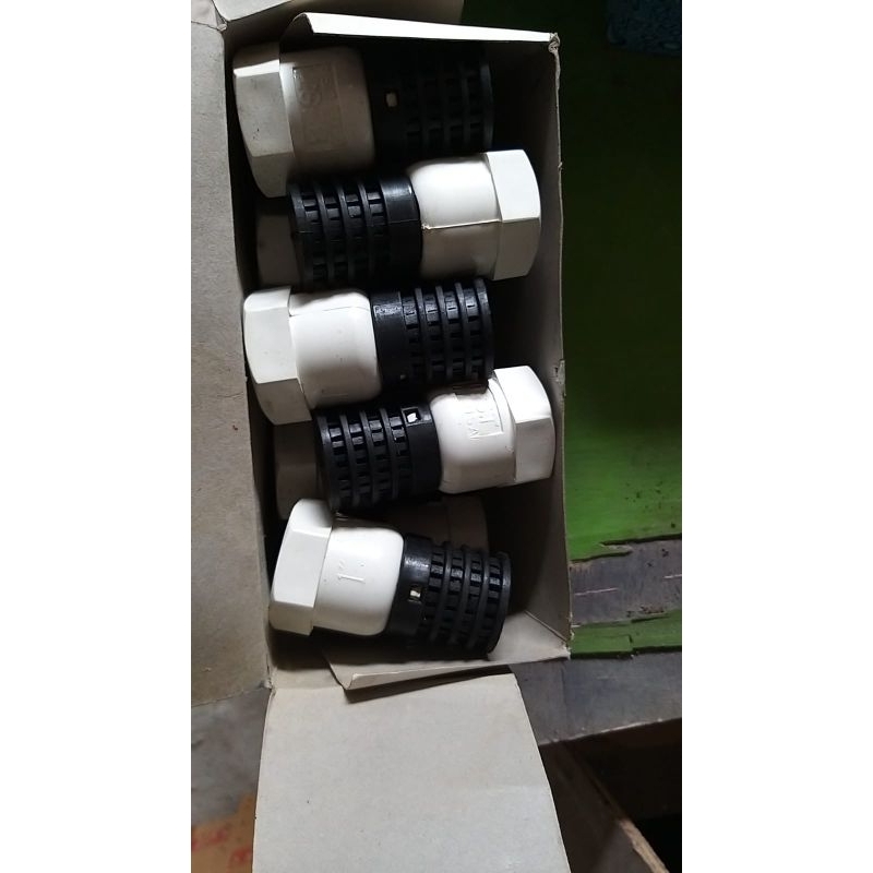 

foot klep pvc