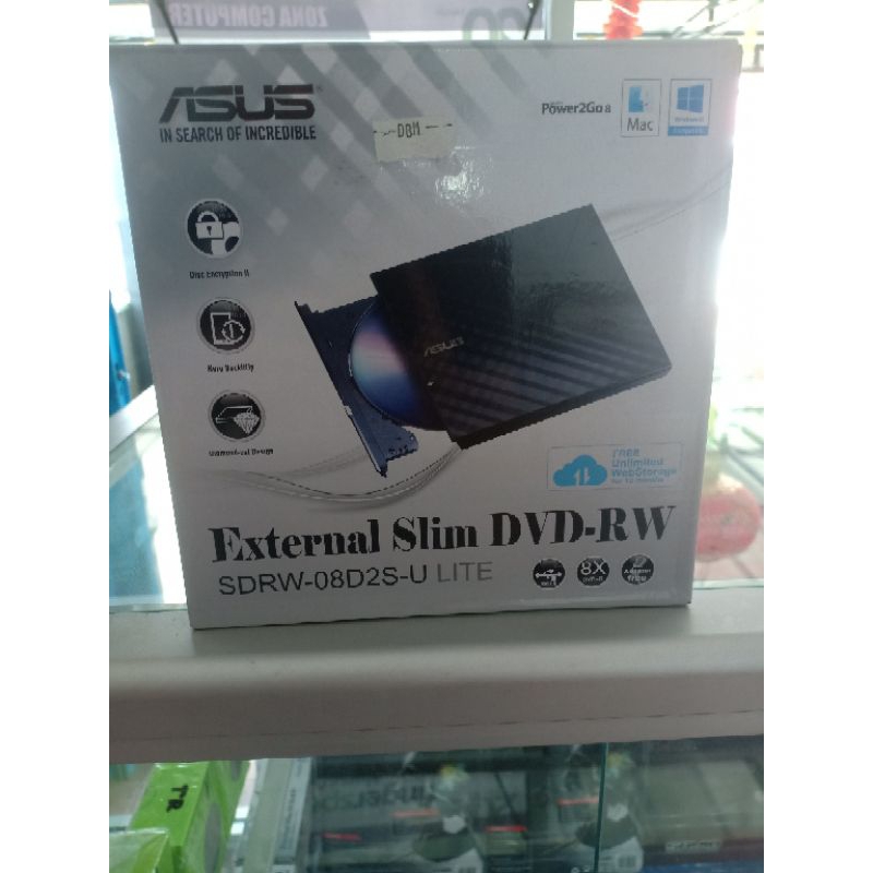 Dvd Rw External Asus Slim Original Asus