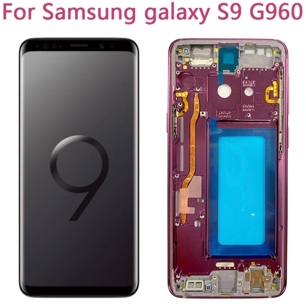 S9 Plus LCD For Samsung S9 Plus Display Touch Screen With Frame 6.2" S9+ SM-G965F G965U G965F/DS LCD