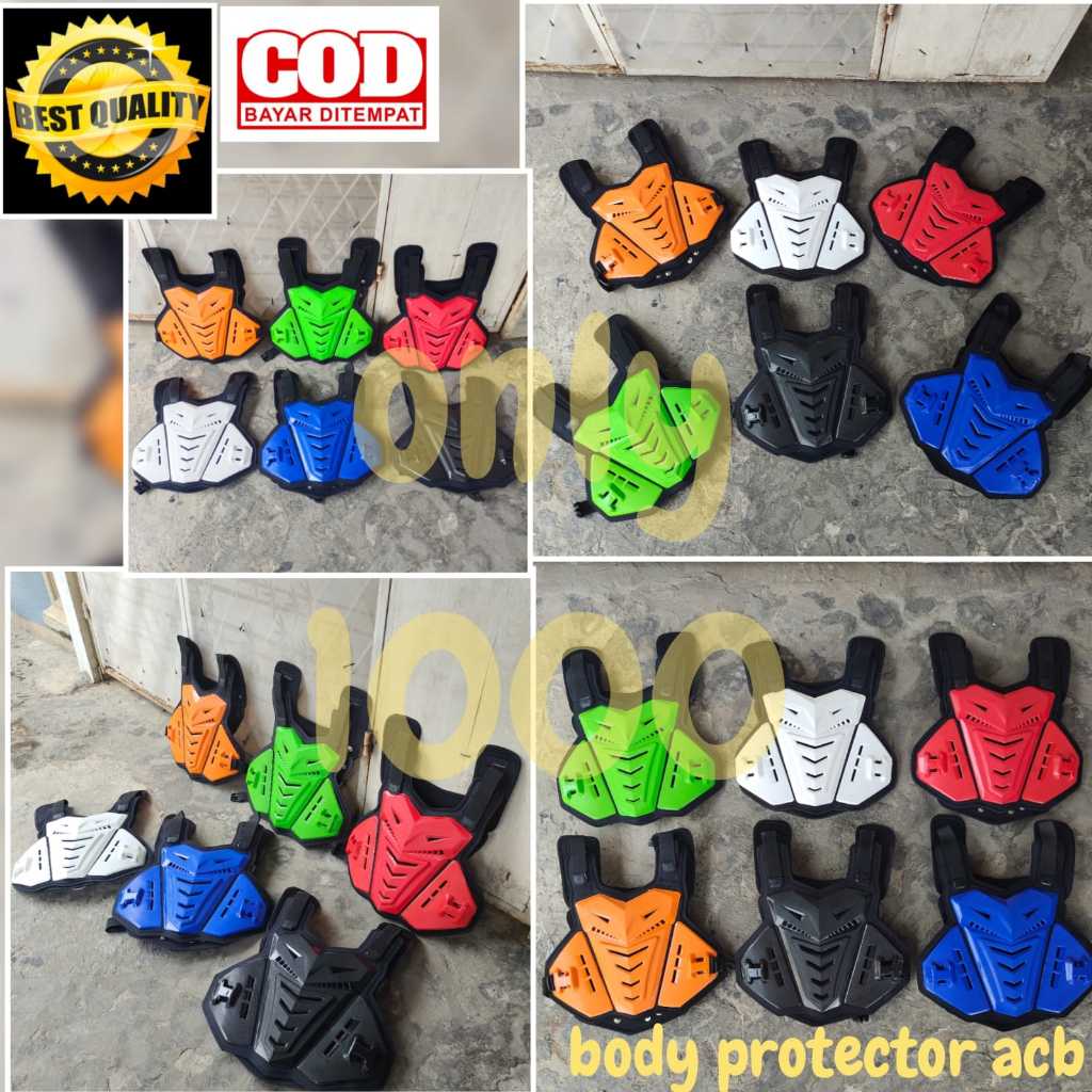 BODY PROTEKTOR ACB PELINDUNG DADA BADAN ANGIN TRAIL SUPERMOTO MOTOCROSS