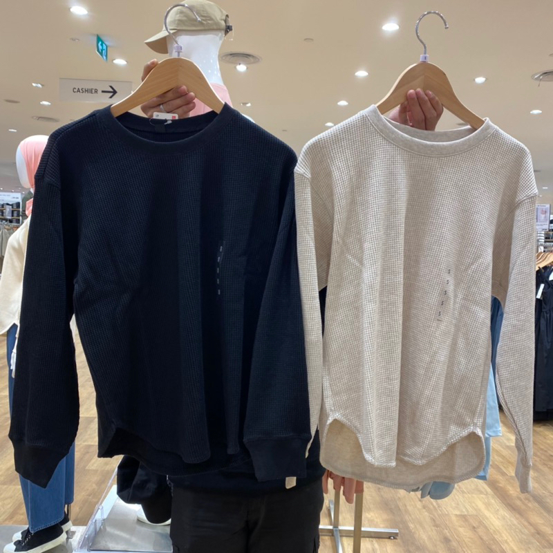 Tshirt waffle UNIQLO [JASTIP]