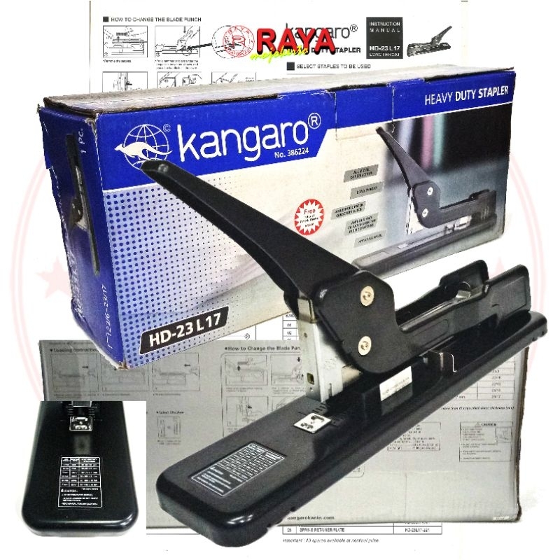 

Stapler Heavy Duty KANGARO HD-23/17