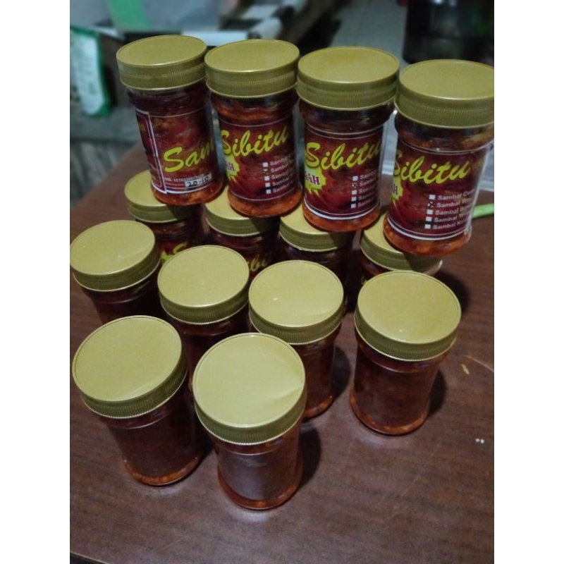 

arummanis sambal cumi pedas kemasan instan 120gr