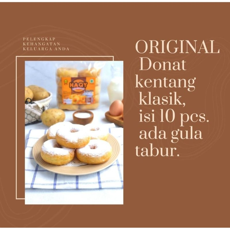 

Donat kentang haqy