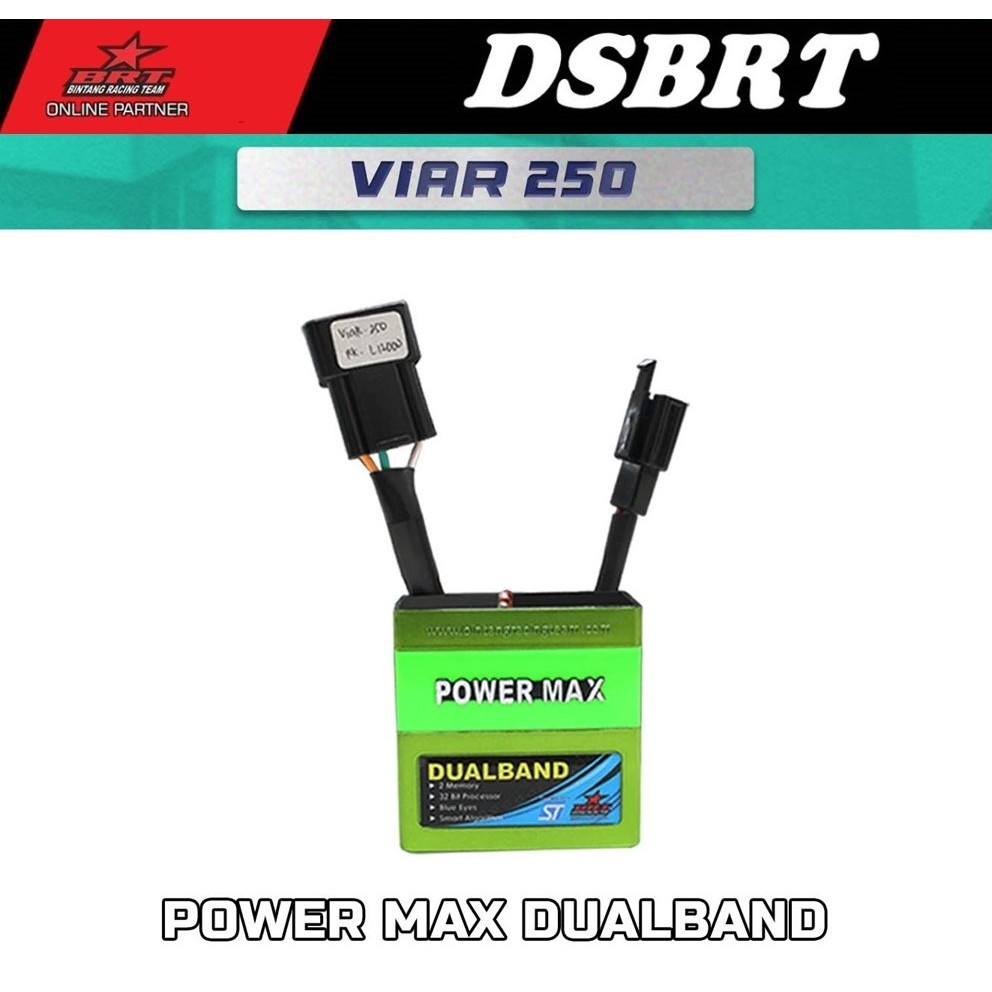 CDI BRT VIAR 250 DUALBAND HIJAU LIMITED EDITION