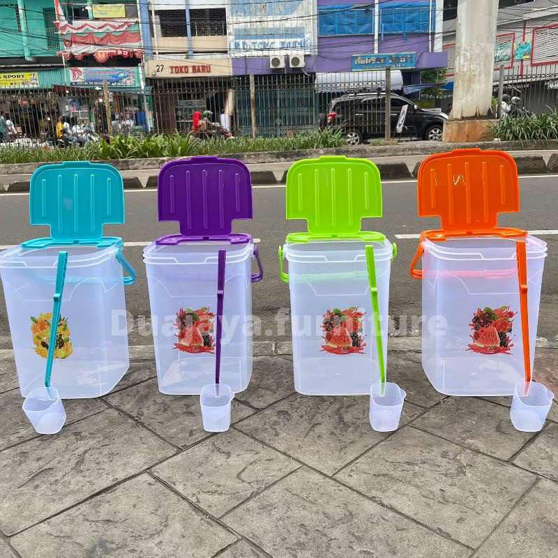 KIARA (INSTAN) - Aquarium Es Kelapa 30 Liter Gayung / Toples Buah 30 Liter Kiara / Toples Gayung 30 