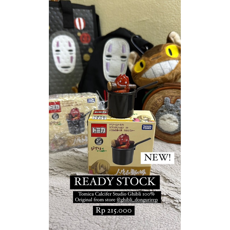 Tomica Howls Moving Castle Calcifer 100% Original New