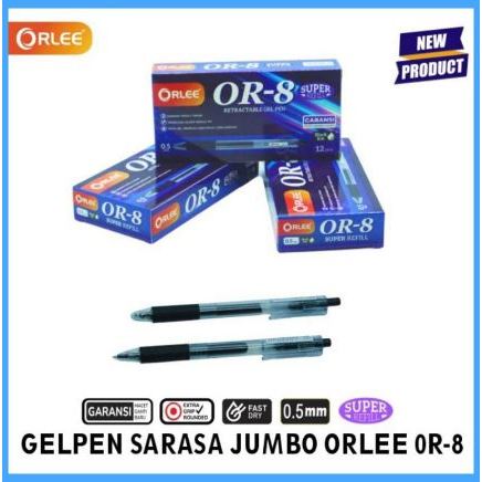 

PULPEN OR-8 BY ORLEE 1 PACK ISI 12 PCS