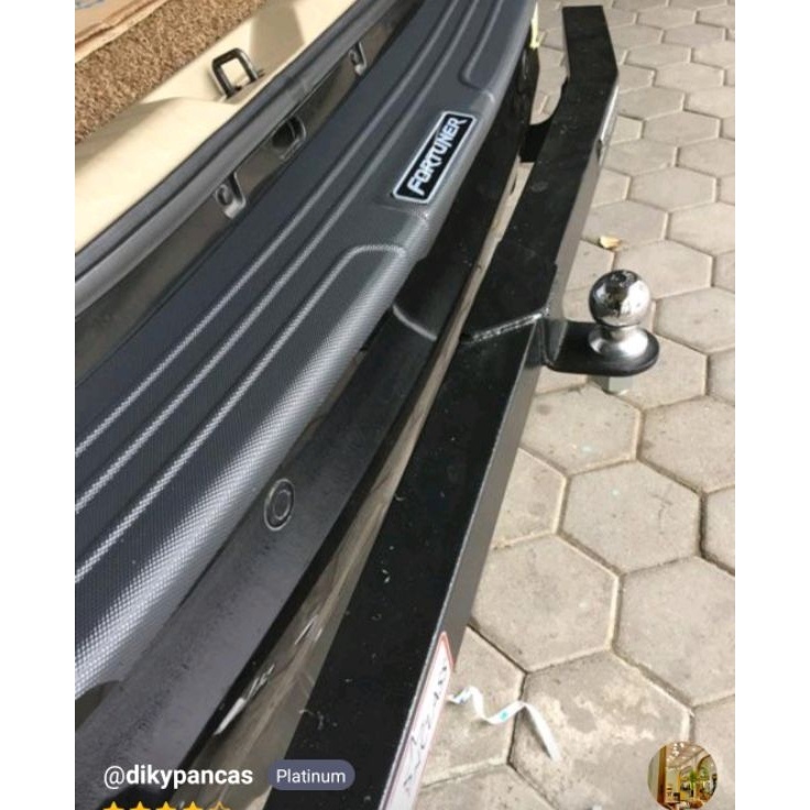 lk SILPLATE SILL PLATE BELAKANG PINTU BAGASI TOYOTA FORTUNER 24 sampai 215 PLASTIK ABS 25 26 27 28 2