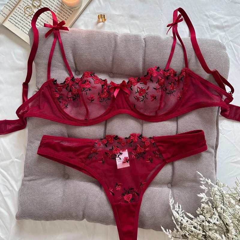 Bra Set Sexy Transparant 23027 / 23028