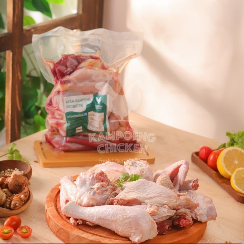 

Ayam Kampung Probiotik Karkas Mentah potong 8