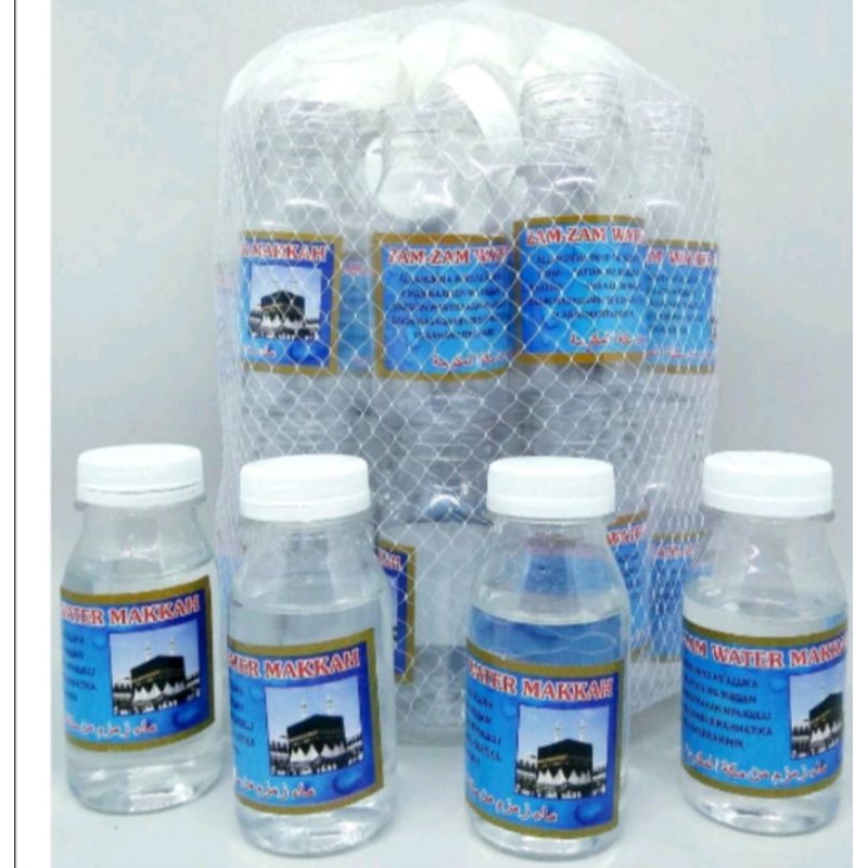 botol kosong air zam zam 80 ml (20pcs)