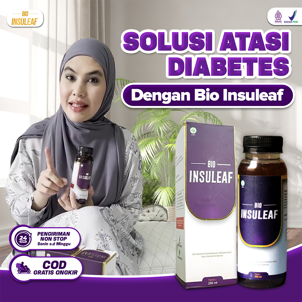 Bio Insuleaf Herbal Diabetes Garansi Original 1 Botol Distributor Bio Insuleaf