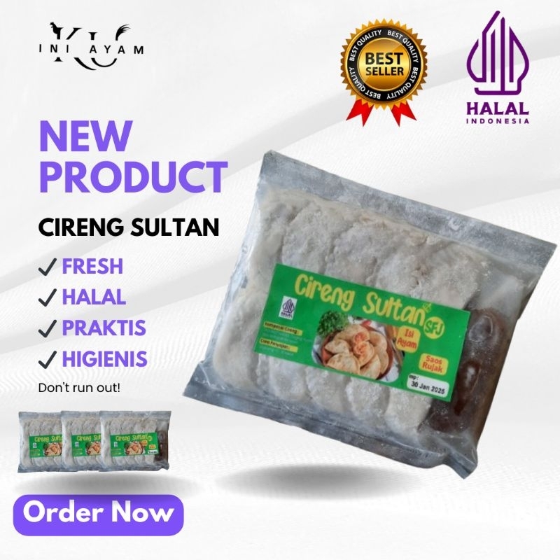 

homemade cireng sultan/froozen food/cirengsultan