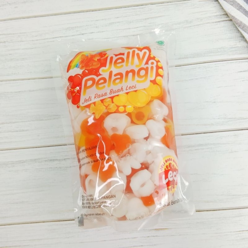 

Jelly Pelangi Jelly Rasa Buah Leci Lecy 500gr Terlaris Berkualitas