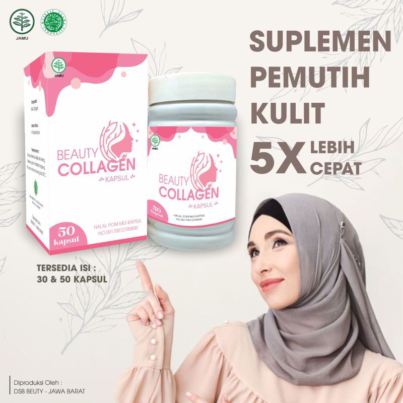 KAPSUL COLLAGEN SUPLEMEN KECANTIKAN - KAPSUL COLLAGEN