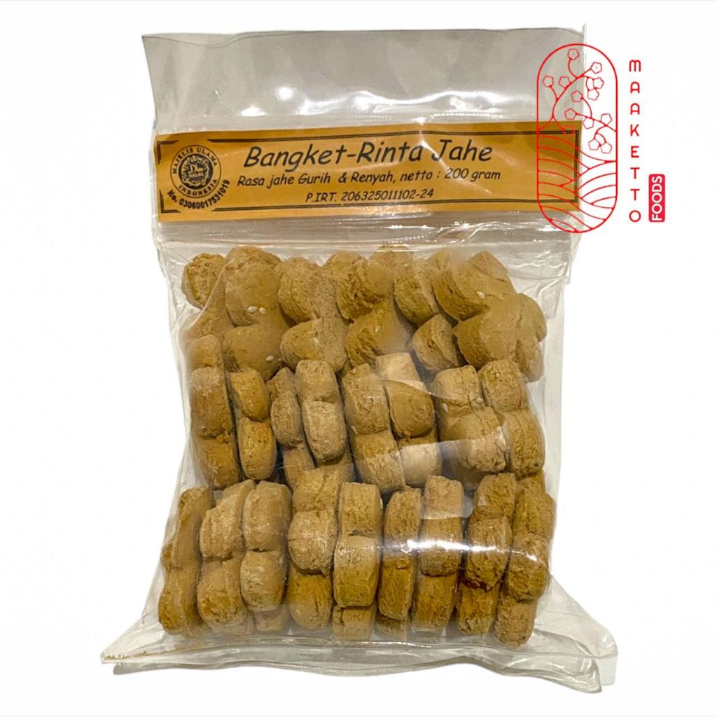 

Kue Bangket / Kue Bangkit / Kue Rintah Jahe 200gr