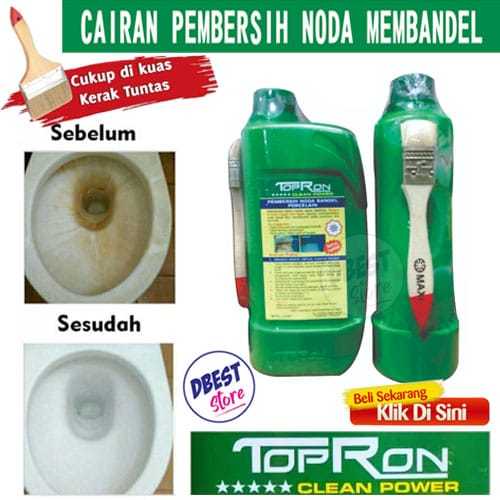 TOPRON PEMBERSIH KERAK TOPRON CAIRAN PEMBERSIH KAMAR MANDI