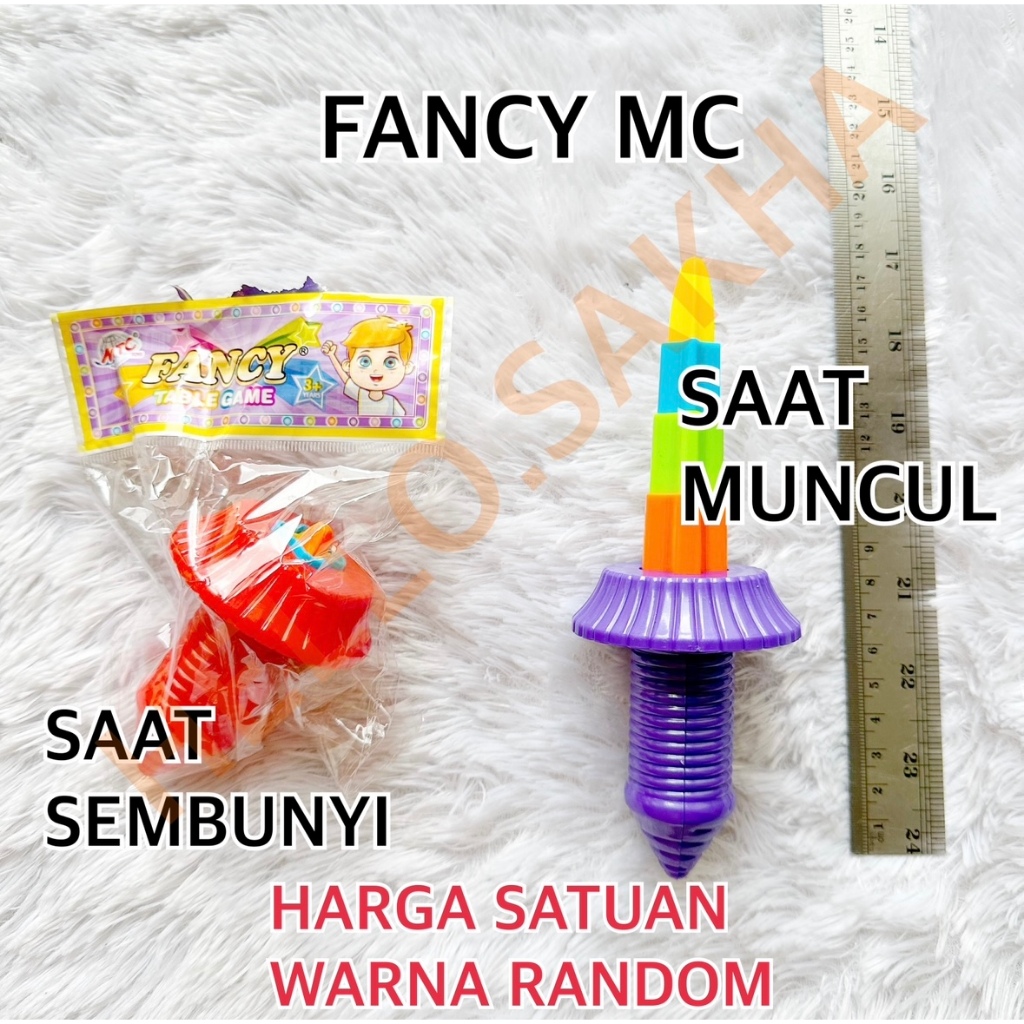 MAINAN FANCY MC PEDANG SEMBUNYI WARNA WARNI GENDUT PENDEK LUCU MAIN PERANG SWORD PEDANG PEDANGAN PER