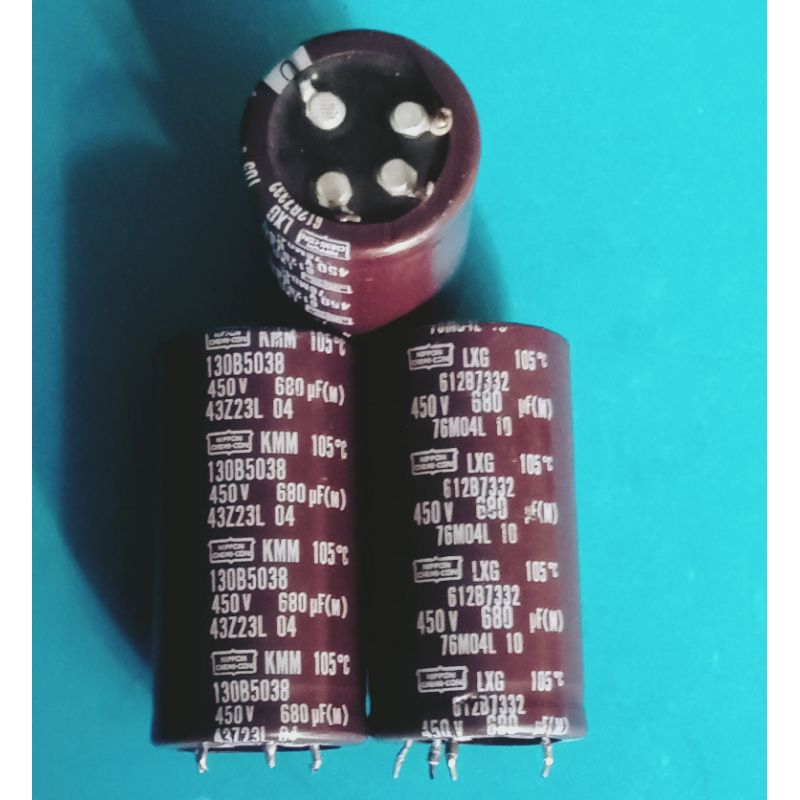 elco kaki4 450v/400v 680uf T 6.5/6 D3.5cm