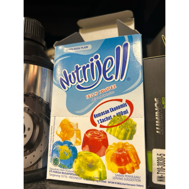 

Nutrijell plain 10gram sachet
