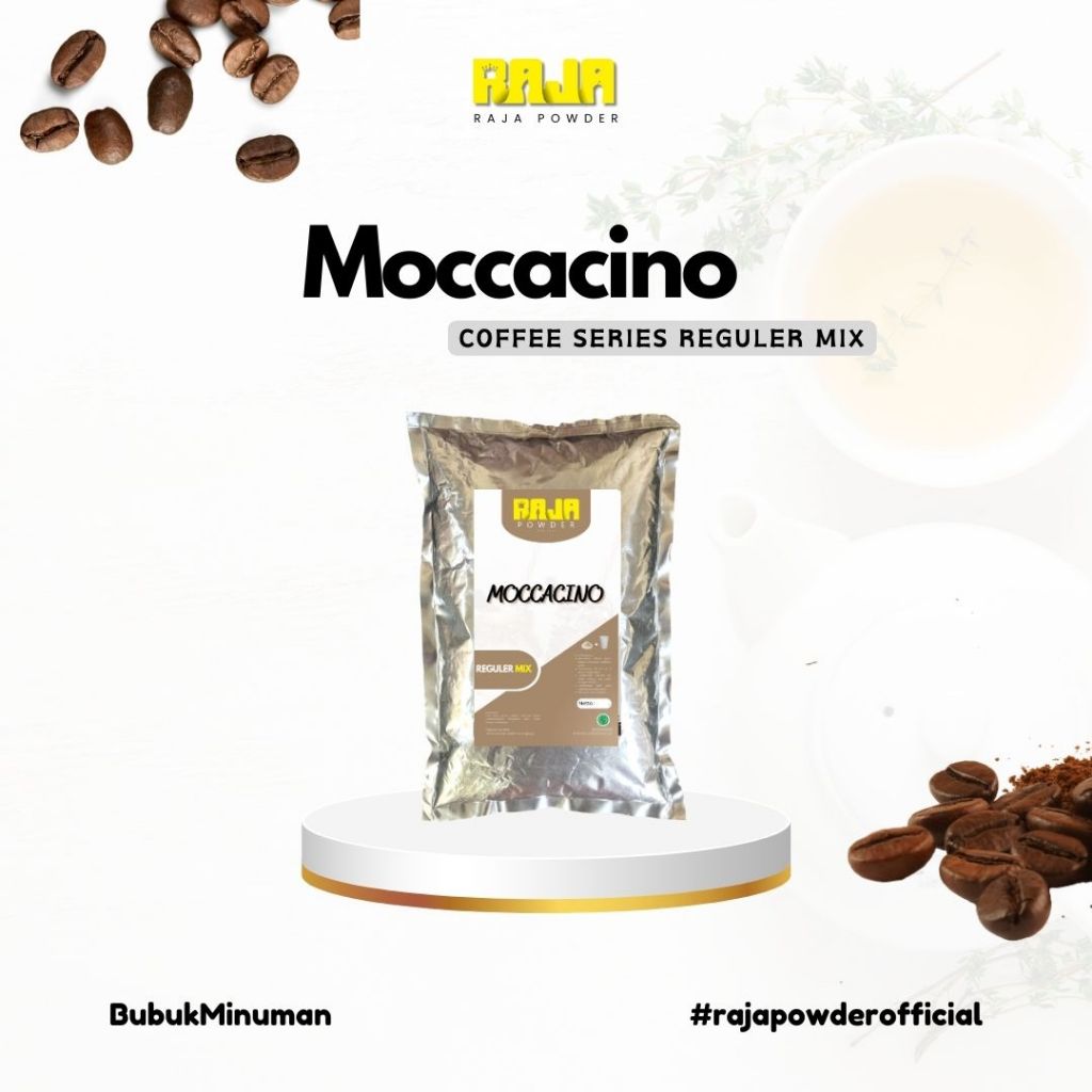 

Bubuk Moccacino Bubuk Minuman Moccacino Powder 1 kg / 1000 gram