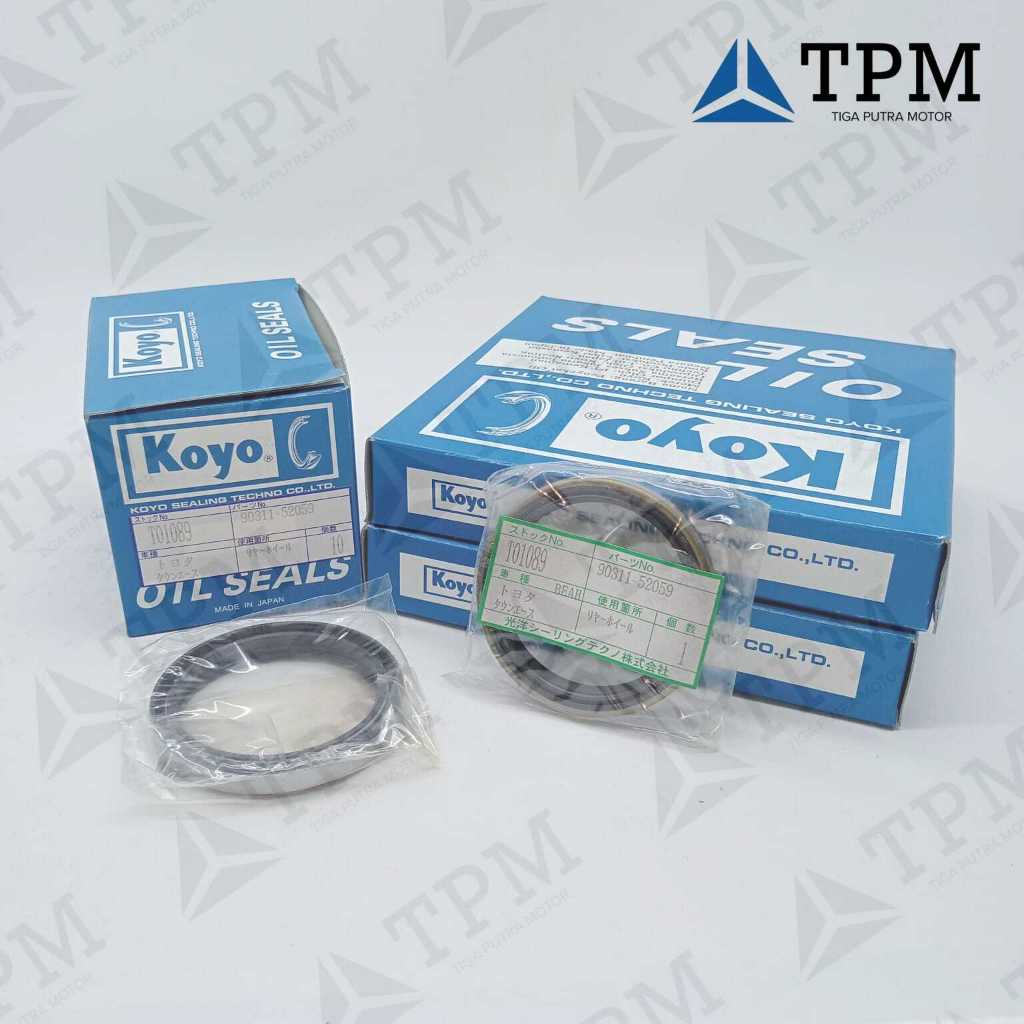 SEAL RODA BELAKANG DALAM KIJANG 4K / 5K / INNOVA / TARUNA KARBURATOR F500 / FEROZA / TAFT GT F70 / T
